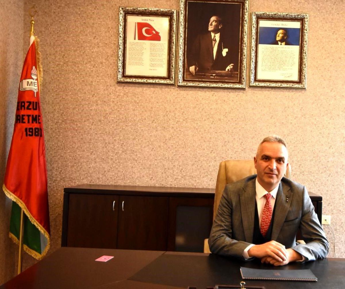 Erzurum Öğretmeni Müdürü Göreve Başladı
