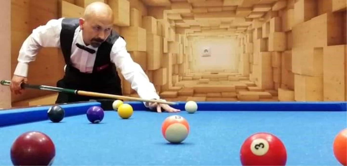 Bilecikli Bilardo Sporcusu Murat Kiremitçi, Türkiye Snooker Bilardo Şampiyonasında Bilecik\'i Temsil Edecek