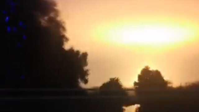 İngiltere'de Oxford yakınlarında büyük bir 'patlama' meydana geldi