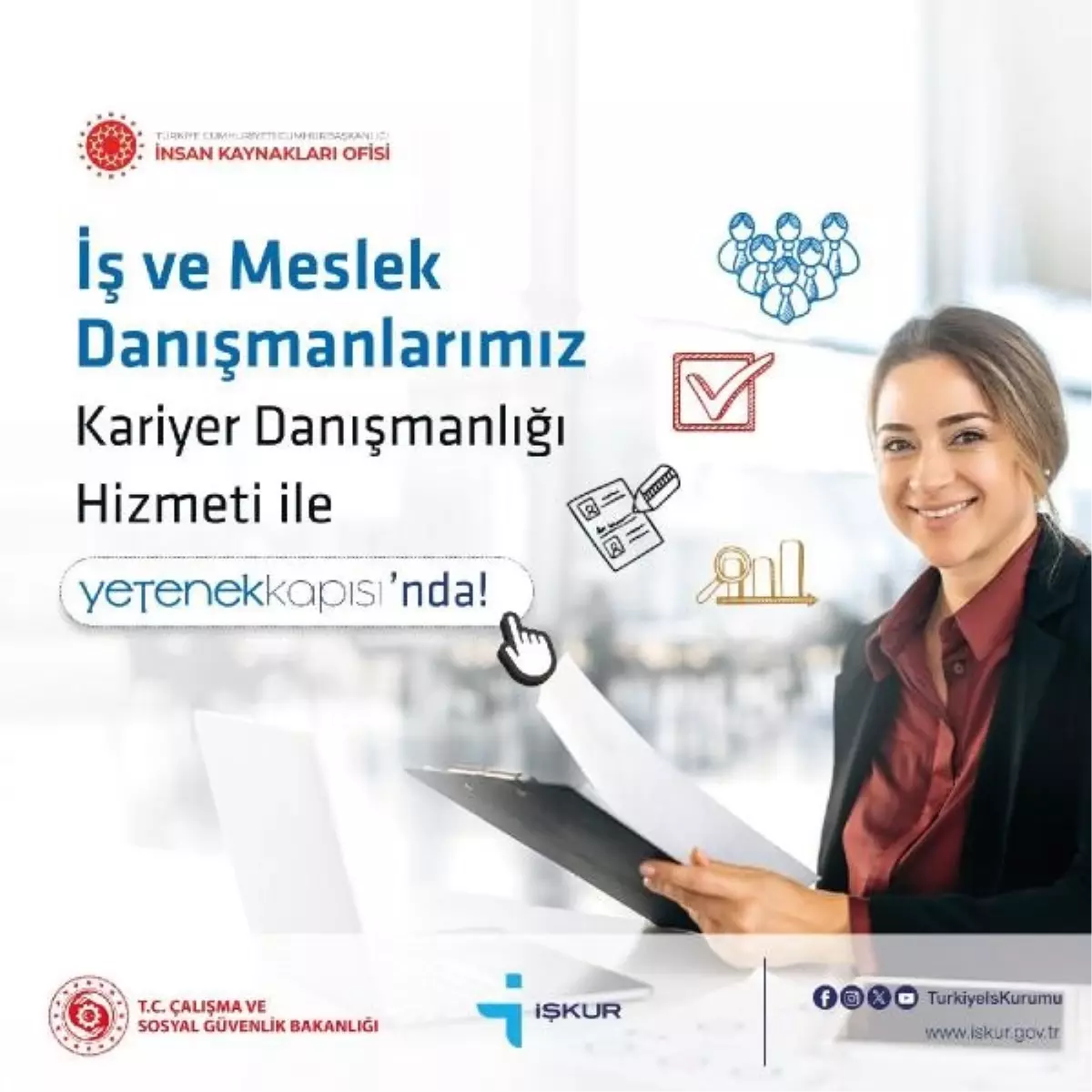 İŞKUR İş ve Meslek Danışmanları Yetenek Kapısı Platformu\'nda Hizmet Vermeye Başladı