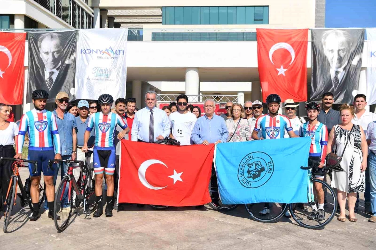 Antalya\'dan Ankara\'ya Bisiklet Turu düzenlendi