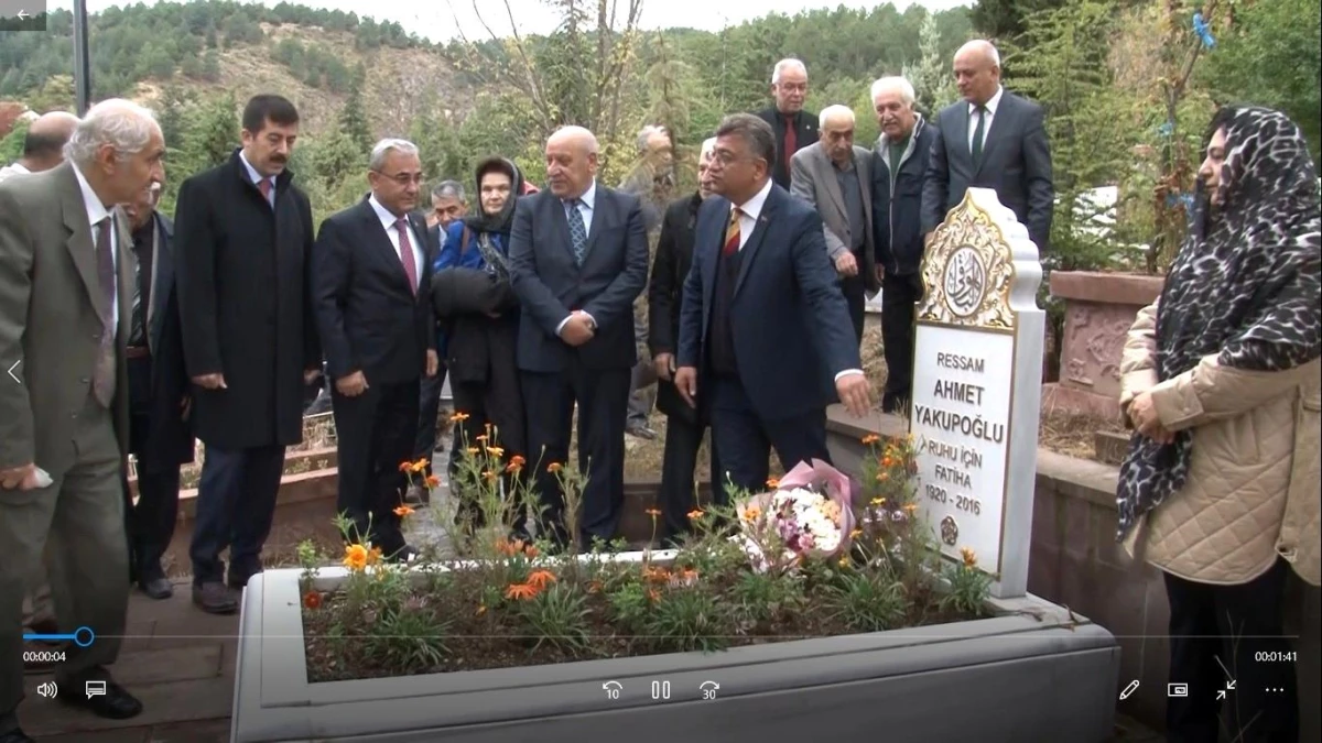 Ahmet Yakupoğlu\'nun ölüm yıl dönümünde anma töreni düzenlendi