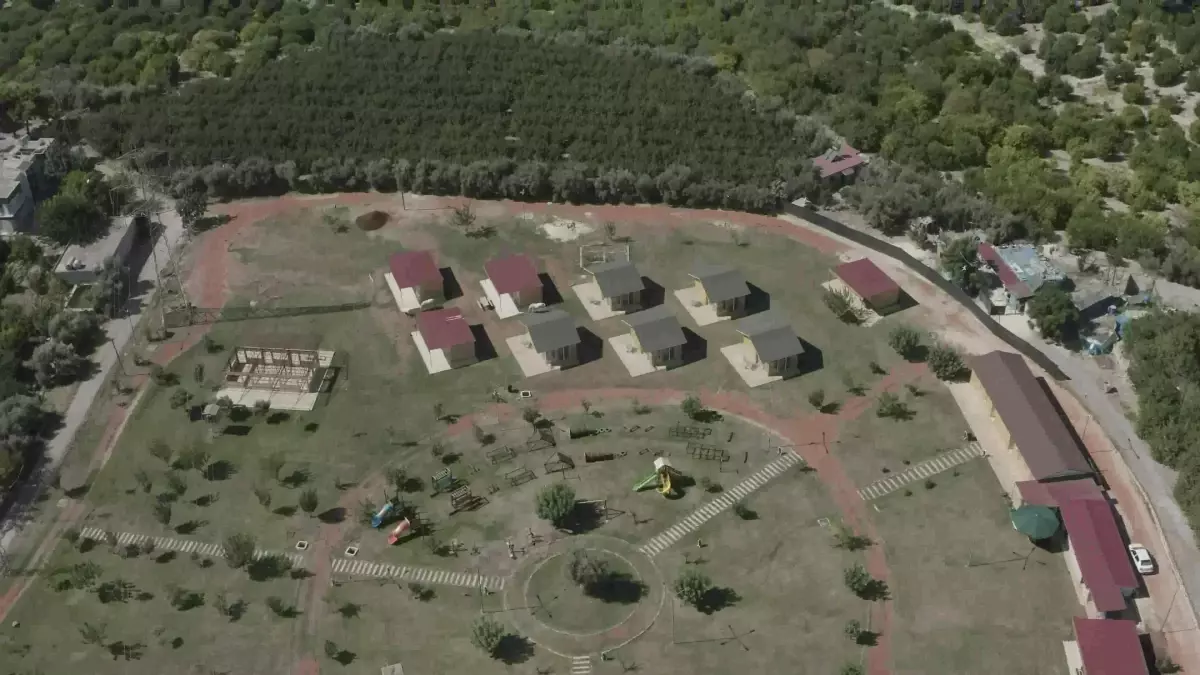 Mezitli Belediyesi Mutlu Yaşam Köyü\'nde konaklama kapasitesini arttırdı