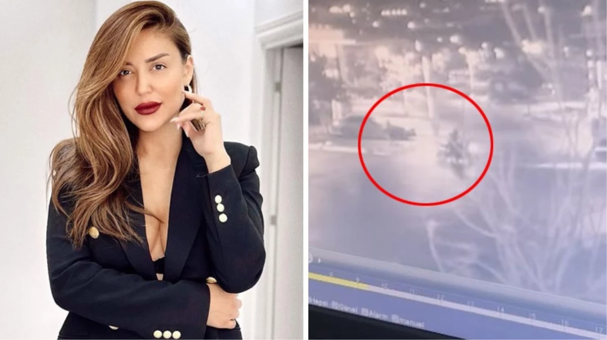 Şarkıcı Banu Parlak\'ın güzellik merkezine silahlı saldırı anı kamerada