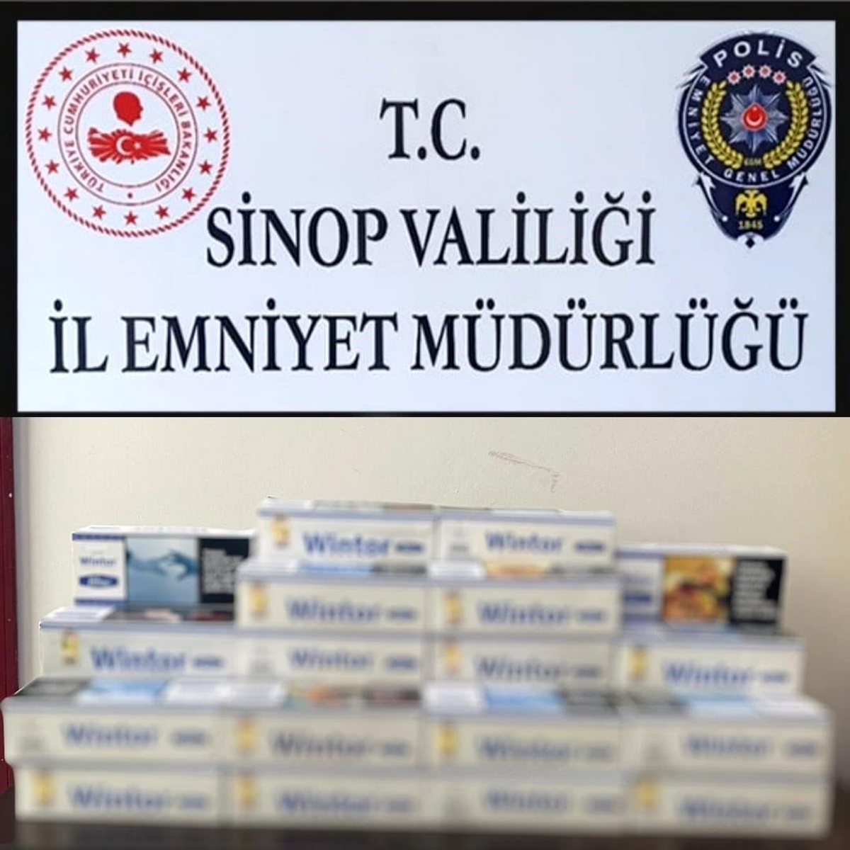 Sinop\'ta 8 Bin Adet İçi Doldurulmuş Makaron Ele Geçirildi