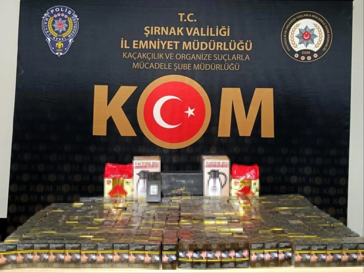 Şırnak\'ta Kaçak Malzemeler Ele Geçirildi, 79 Şüpheli Gözaltına Alındı