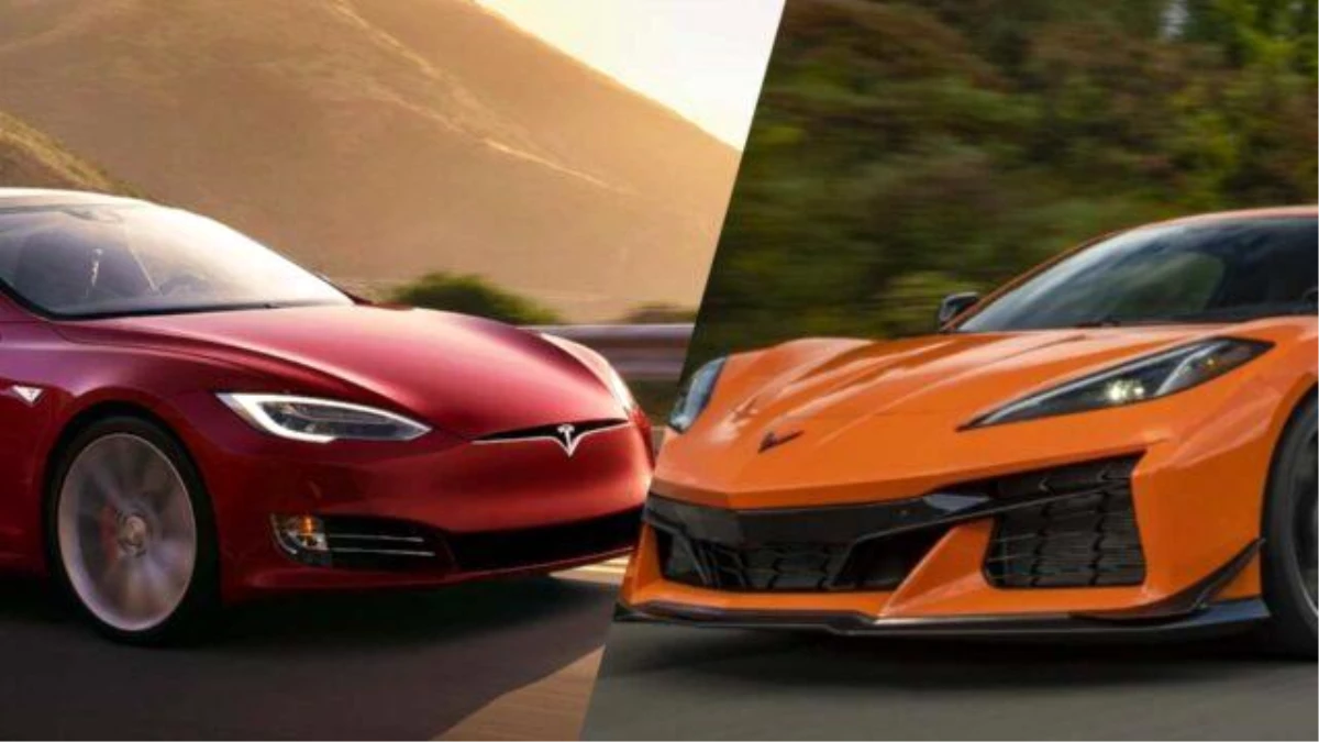 Tesla Model S, Chevrolet Corvette\'i Drag Yarışında Yendi