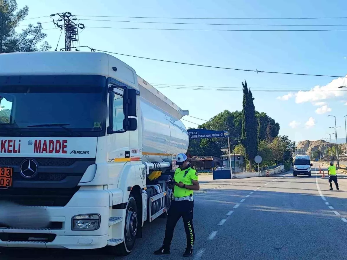 Sinop\'ta tanker sürücülerine bilgilendirme yapıldı