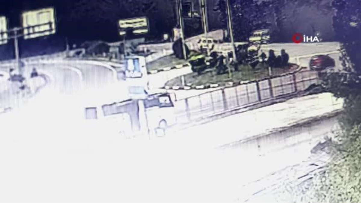 Zonguldak\'ta Virajı Alamayan Araç Kaza Yaptı