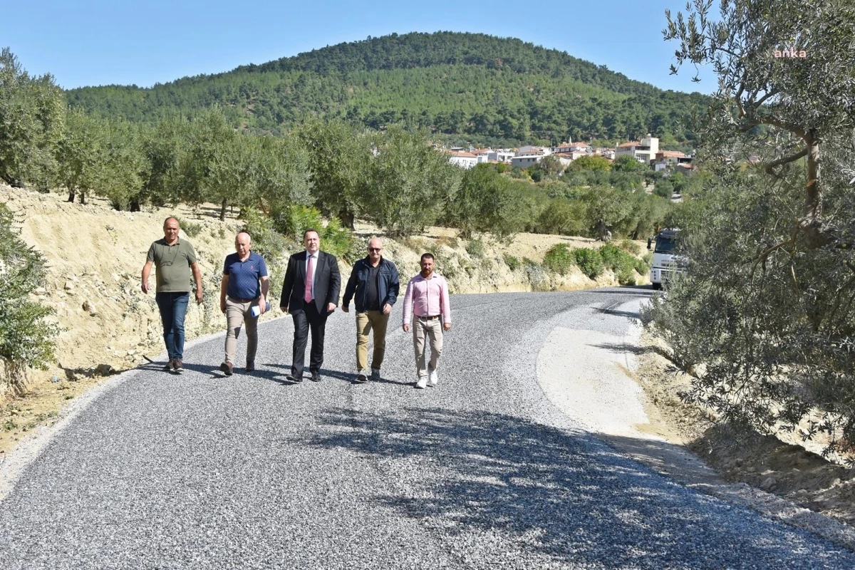 Akhisar Belediyesi Yatağan ve Zeytinliova Mahalleleri Bağlantı Yolunu Tamamladı
