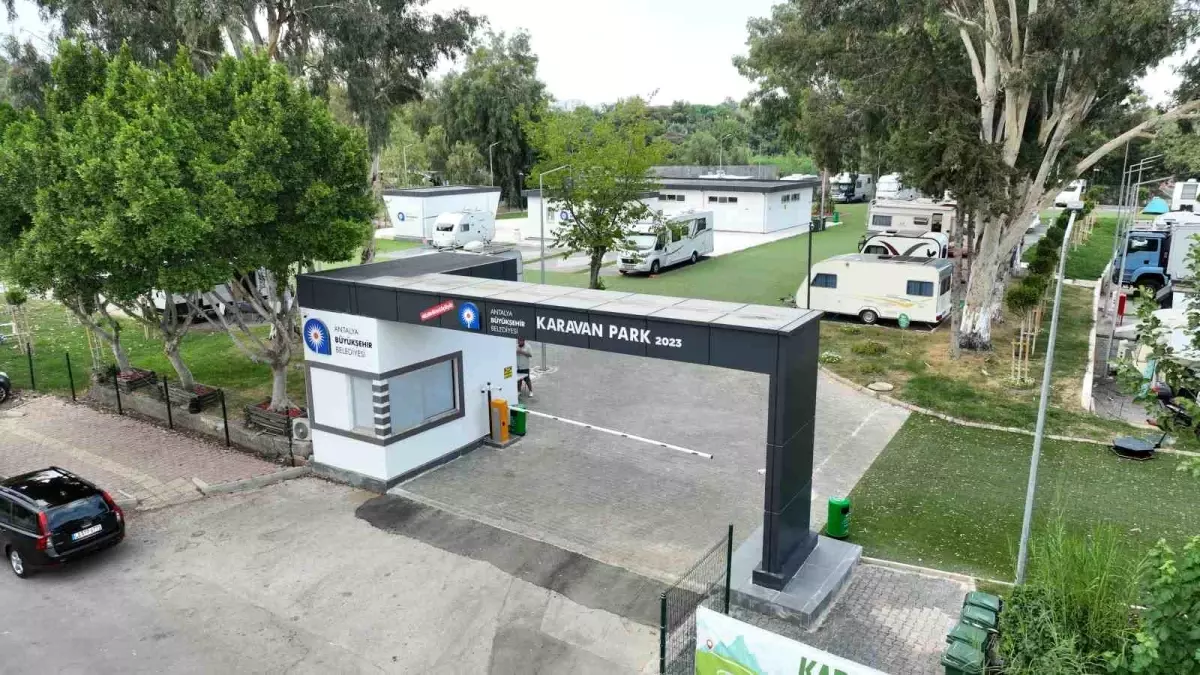 Antalya\'da Karavan Park Hizmete Açıldı