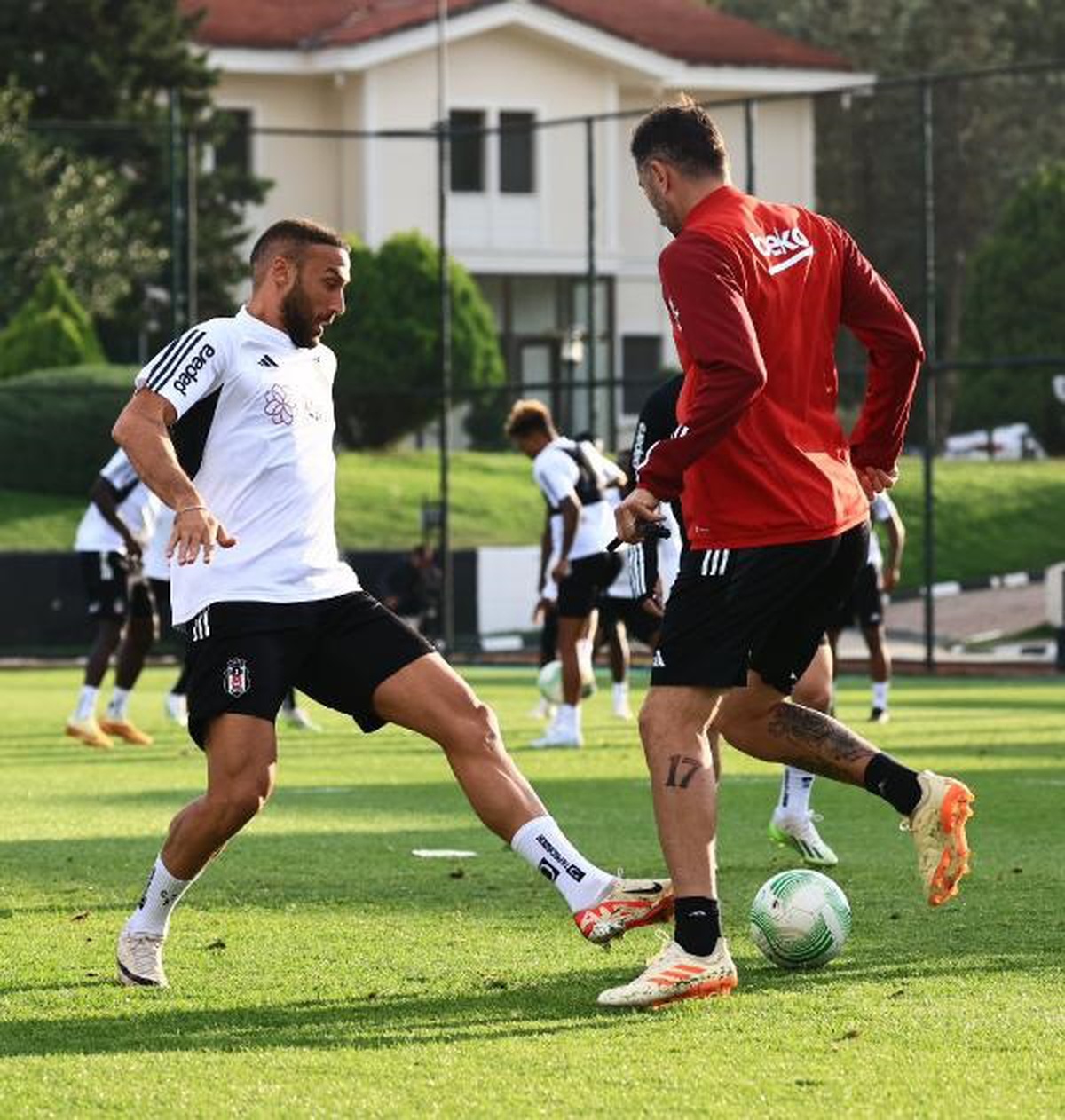 Beşiktaş, Lugano maçı hazırlıklarına başladı