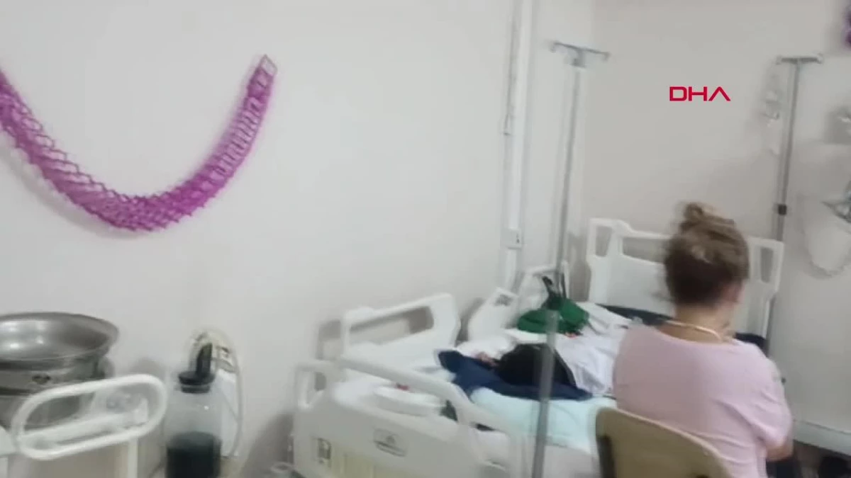 Amasya\'da doğum günü pastasından zehirlenen 12 çocuk hastaneye kaldırıldı