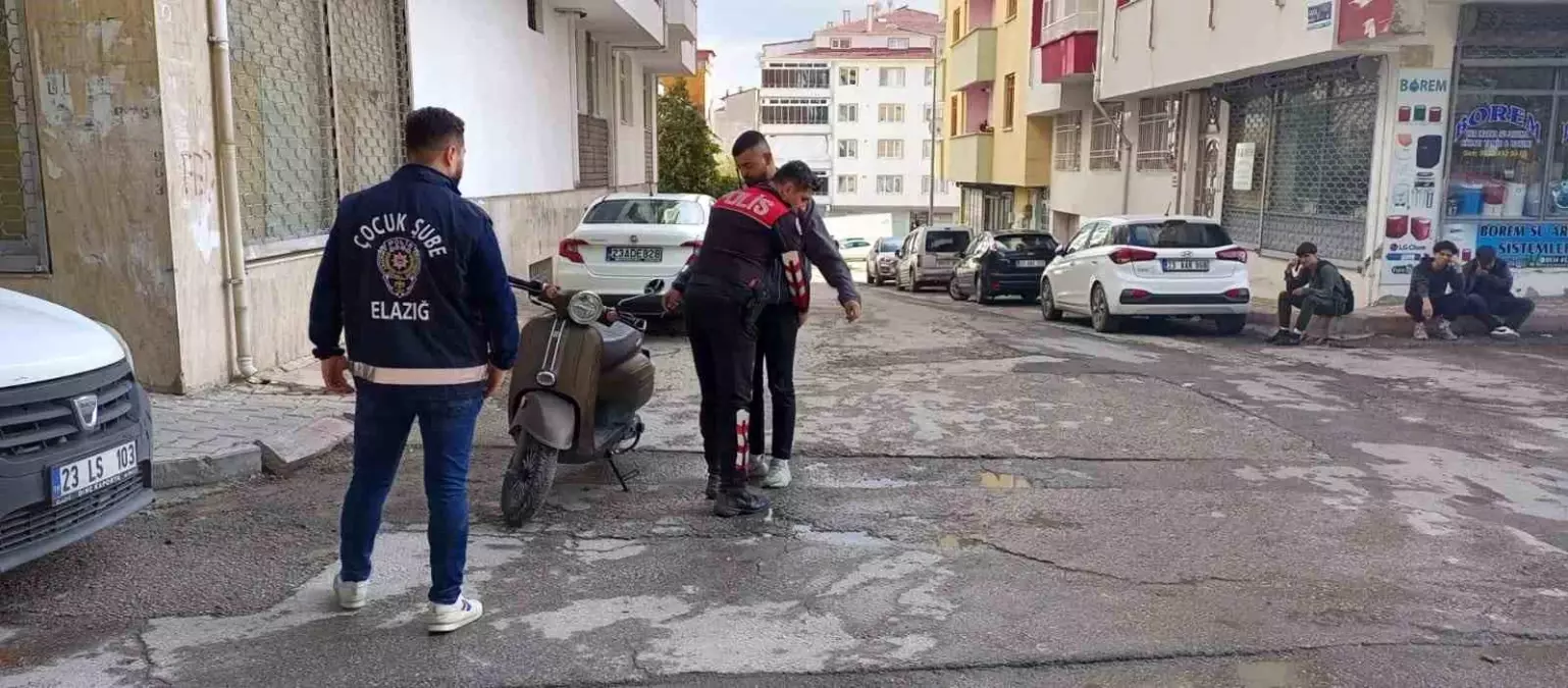 Elazığ İl Emniyet Müdürlüğü Çocuk Şube Müdürlüğü Okul Önünde Denetim Gerçekleştirdi