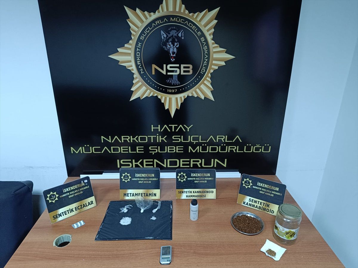 İskenderun\'da Uyuşturucu Operasyonu: 5 Şüpheli Gözaltına Alındı