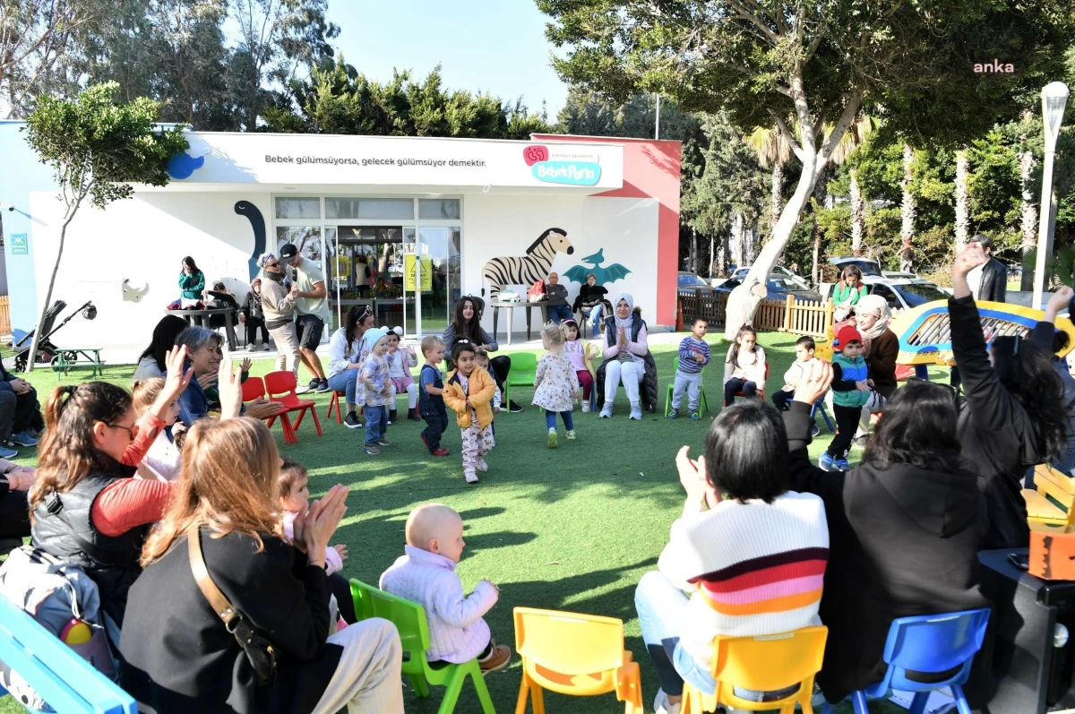 Konyaaltı Belediyesi tarafından açılan Bebek Parkı yoğun ilgi görüyor