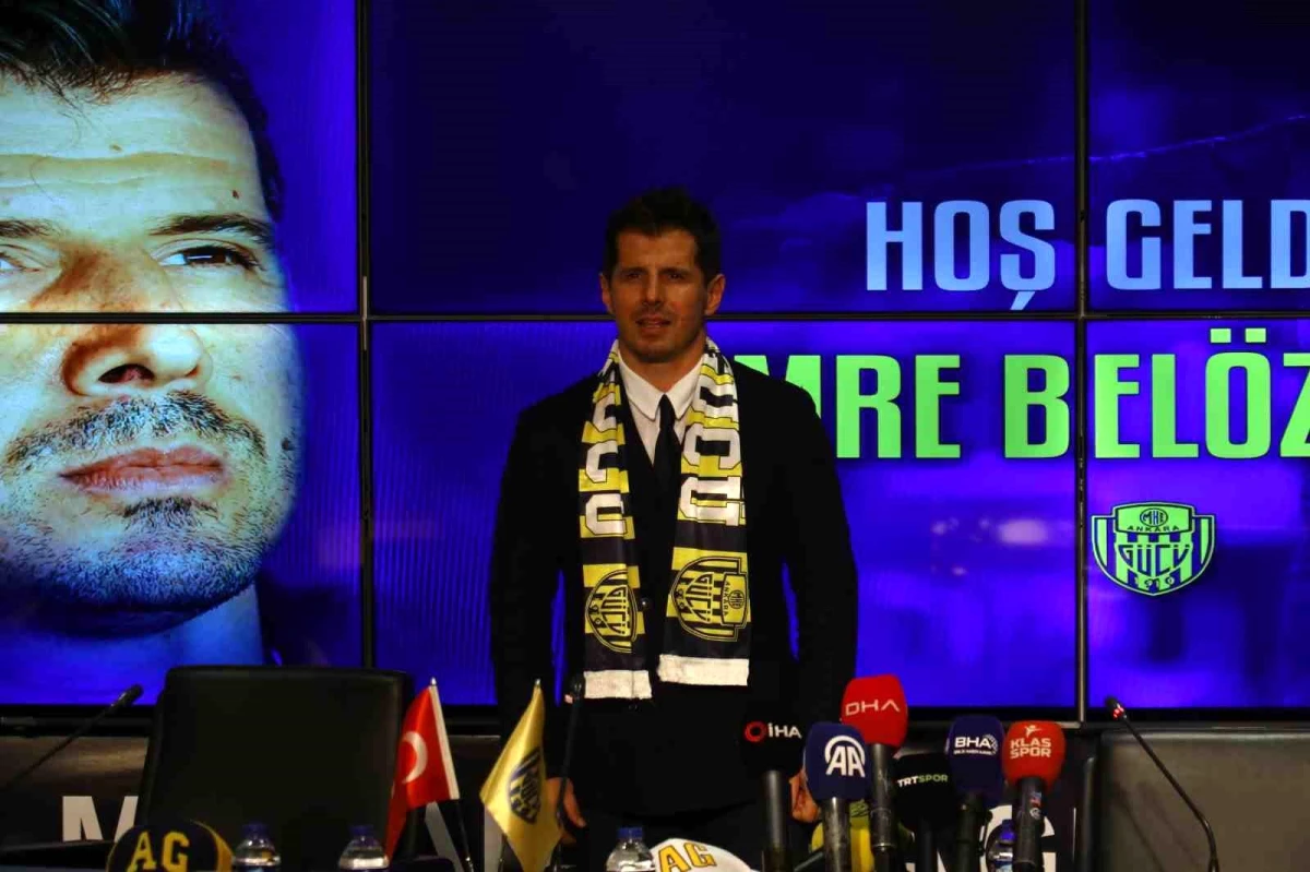 Emre Belözoğlu, MKE Ankaragücü\'nün yeni teknik direktörü oldu
