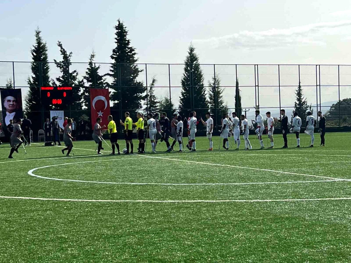 Şahinbey Ampute Futbol Takımı Türkiye Kupası\'na galibiyetle başladı