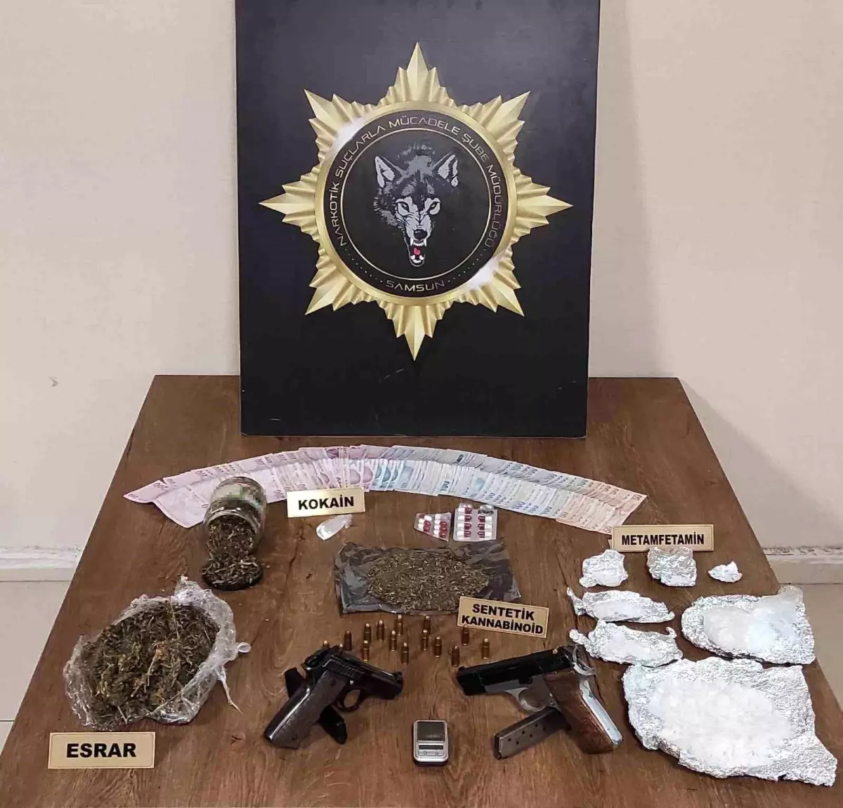 Samsun\'da Uyuşturucu ve Silah Operasyonu: 37 Kişi Hakkında İşlem Başlatıldı