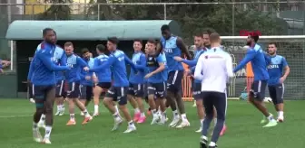 Trabzonspor, Adana Demirspor maçı öncesi idmanda eksik