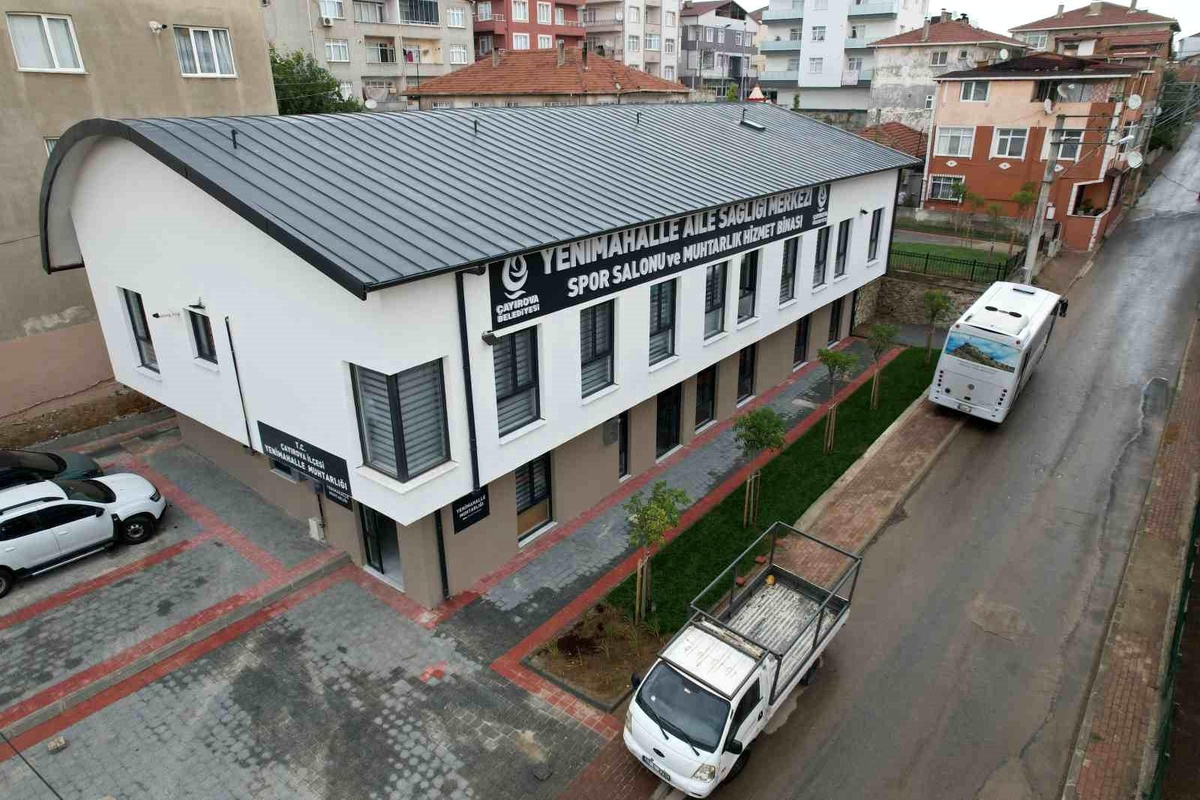 Çayırova Belediyesi tarafından inşa edilen Yenimahalle Aile Sağlığı Merkezi açılışa hazır