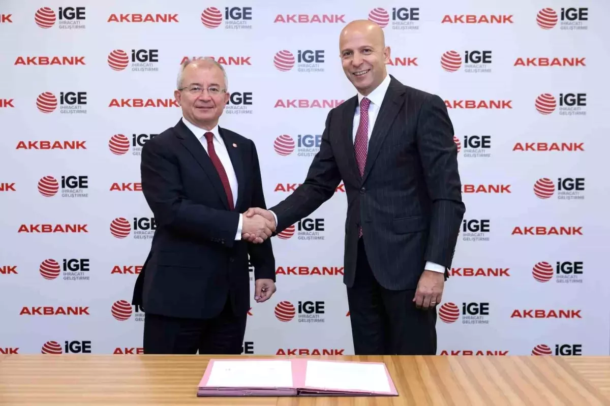 Akbank ve İGE, KOBİ\'lere Yeşil Dönüşüm Kefalet Destek Paketi Sunuyor