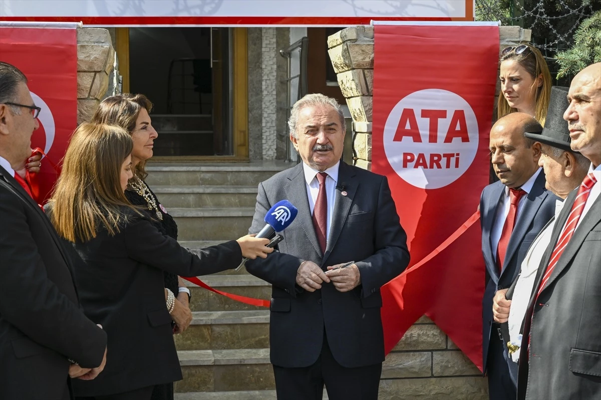 ATA Partisi Genel Merkezi Törenle Açıldı