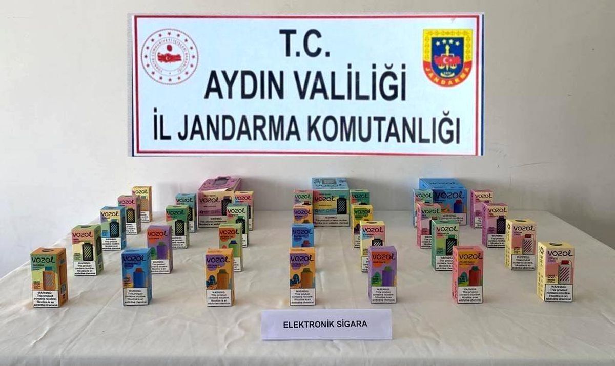 Didim\'de Elektronik Sigara Operasyonu: 59 Adet Ele Geçirildi