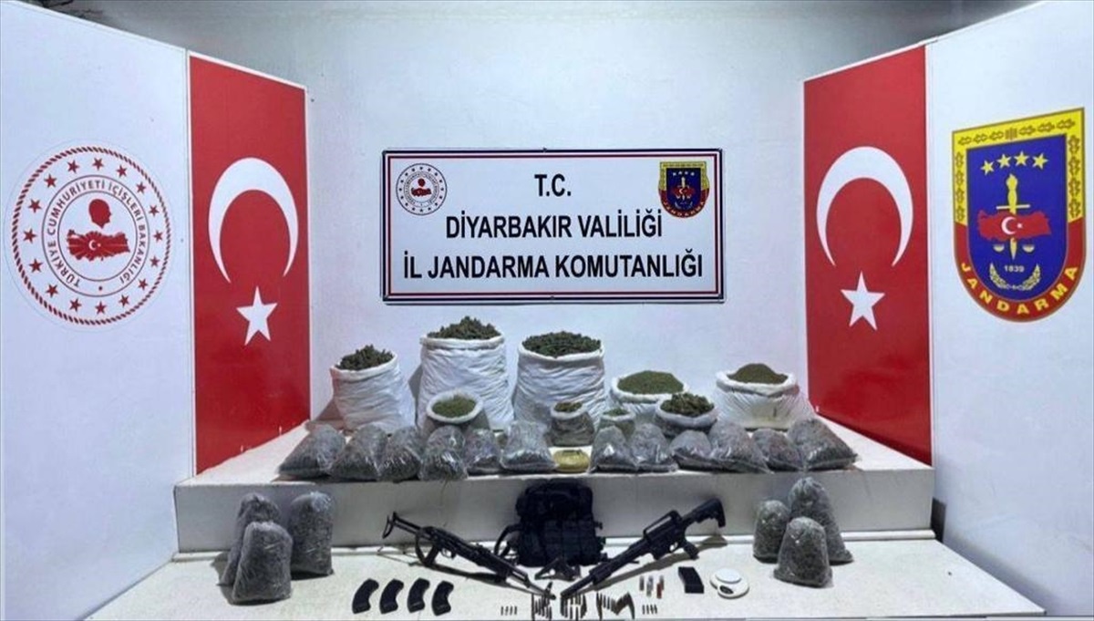 Diyarbakır Lice\'de büyük uyuşturucu operasyonu