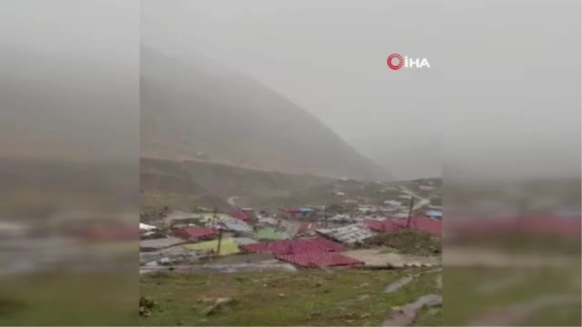 Doğu Karadeniz\'in zirveleri beyaza büründü