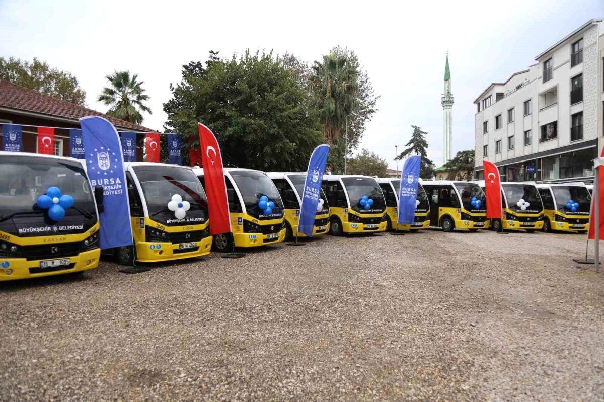 Bursa\'da Gürsu minibüsleri BURULAŞ sistemine entegre edildi