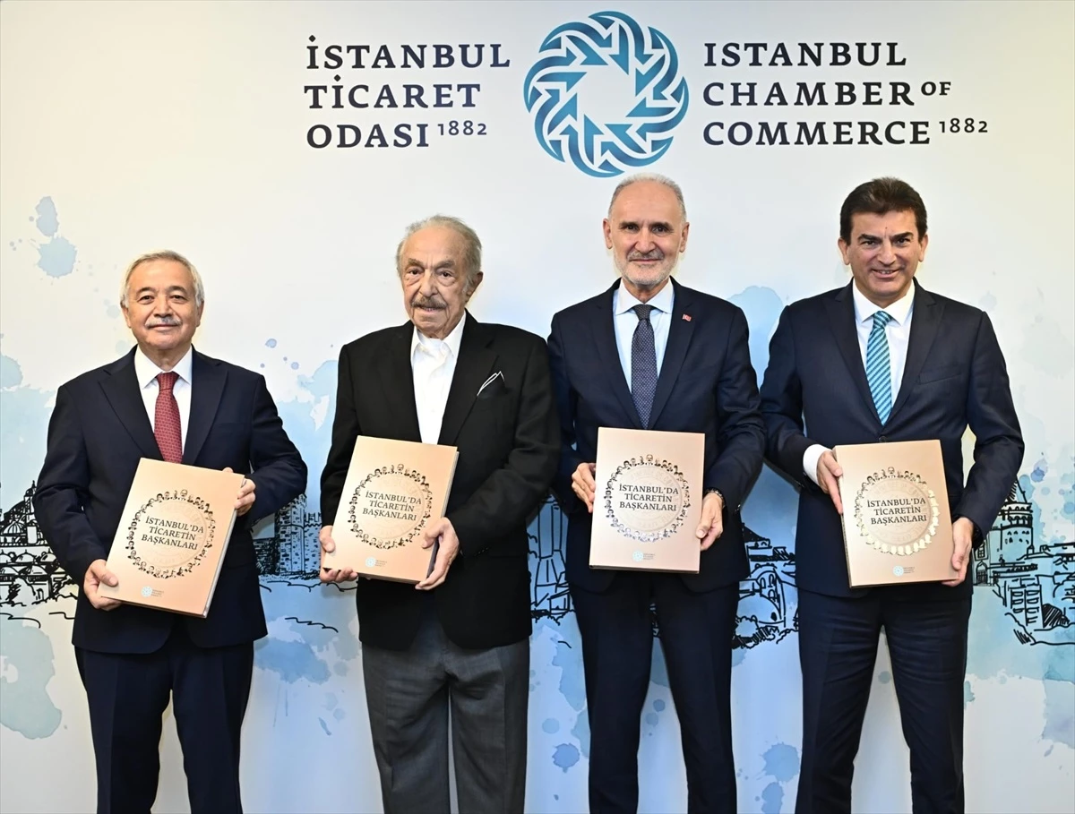 İTO\'nun tüm başkanları "İstanbul\'da Ticaretin Başkanları" kitabında toplandı