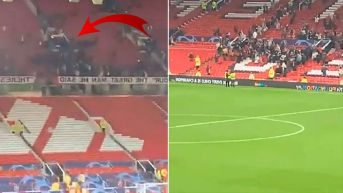 Manchester United taraftarı, Galatasaraylıların statta yaptıklarına inanamadı: Bu kabul edilemez