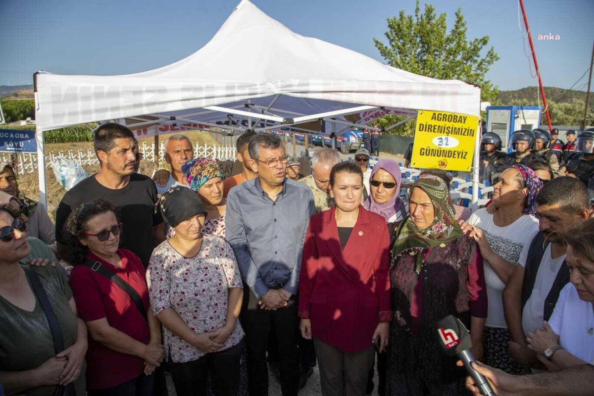 CHP Grup Başkanı Özgür Özel, Agrobay işçilerinin sorunlarının çözümü için müfettiş görevlendirilmesini talep etti