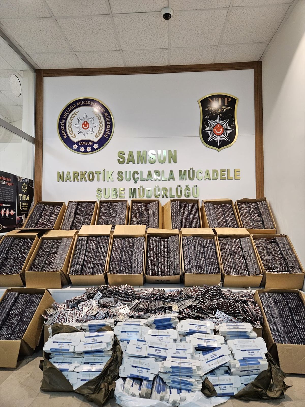 Samsun\'da büyük uyuşturucu operasyonu