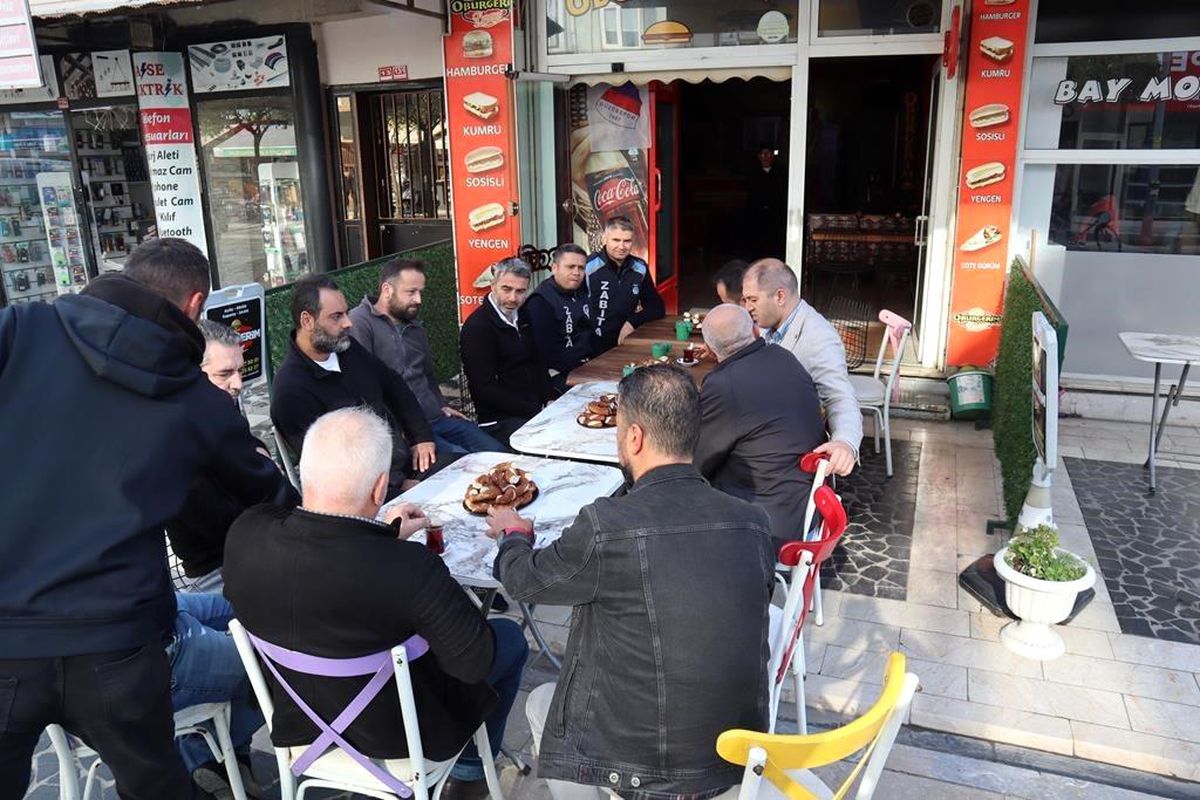 Düzce Belediyesi Zabıta Müdürlüğü Esnafı Ziyaret Etti