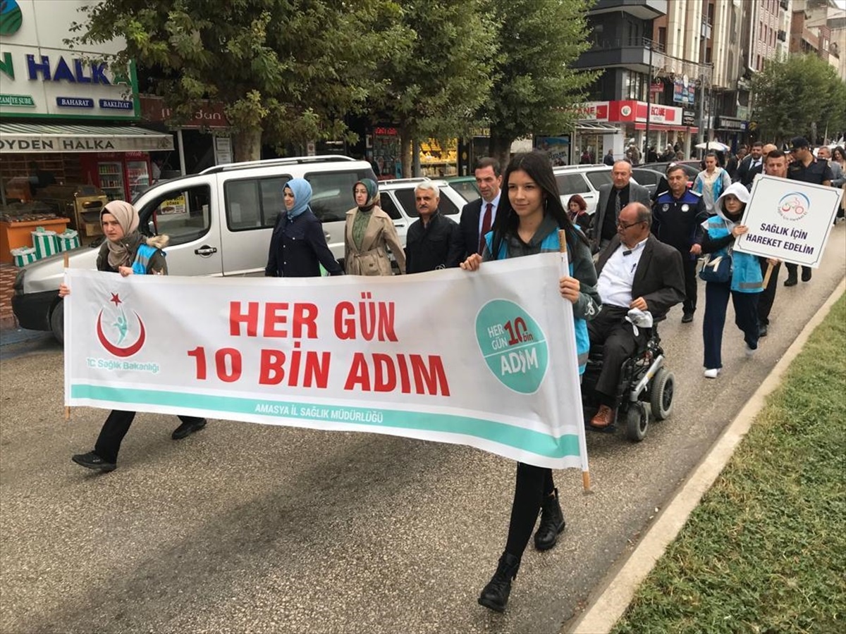 Suluova\'da "Dünya Yürüyüş Günü" etkinliği düzenlendi