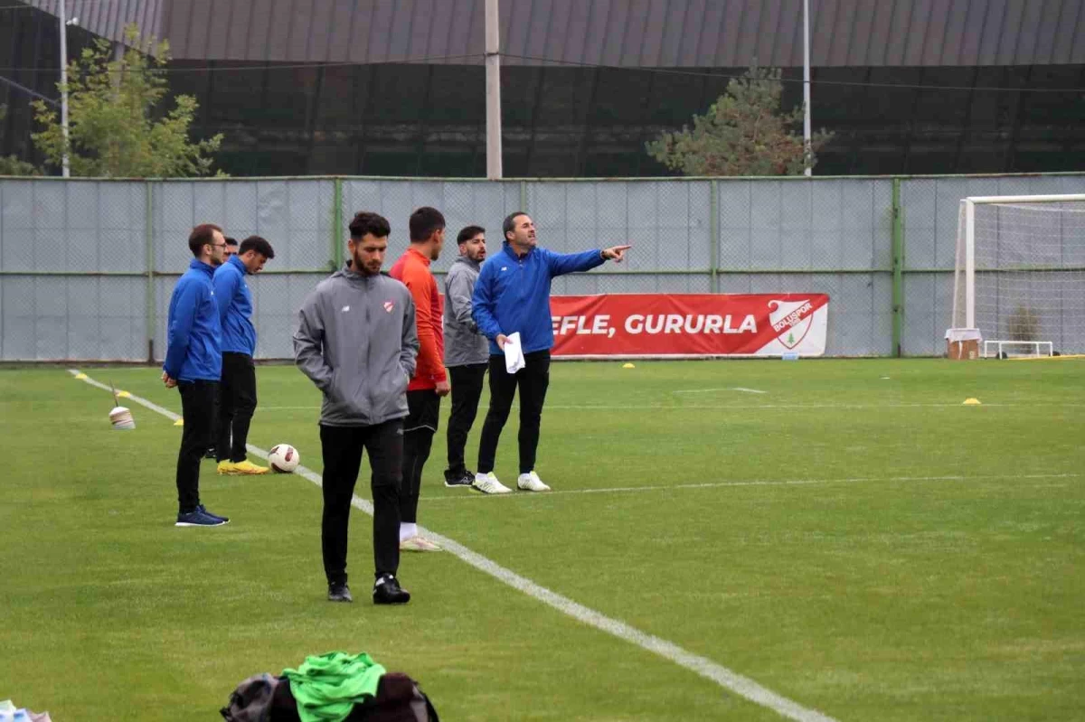 Boluspor, Göztepe maçı öncesi taktik çalışmalarına devam ediyor