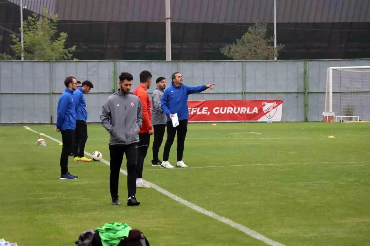 Boluspor, Göztepe maçı öncesi taktik çalışmalarına devam ediyor