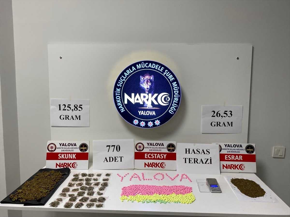 Yalova\'da Uyuşturucu Operasyonu: 1 Tutuklama