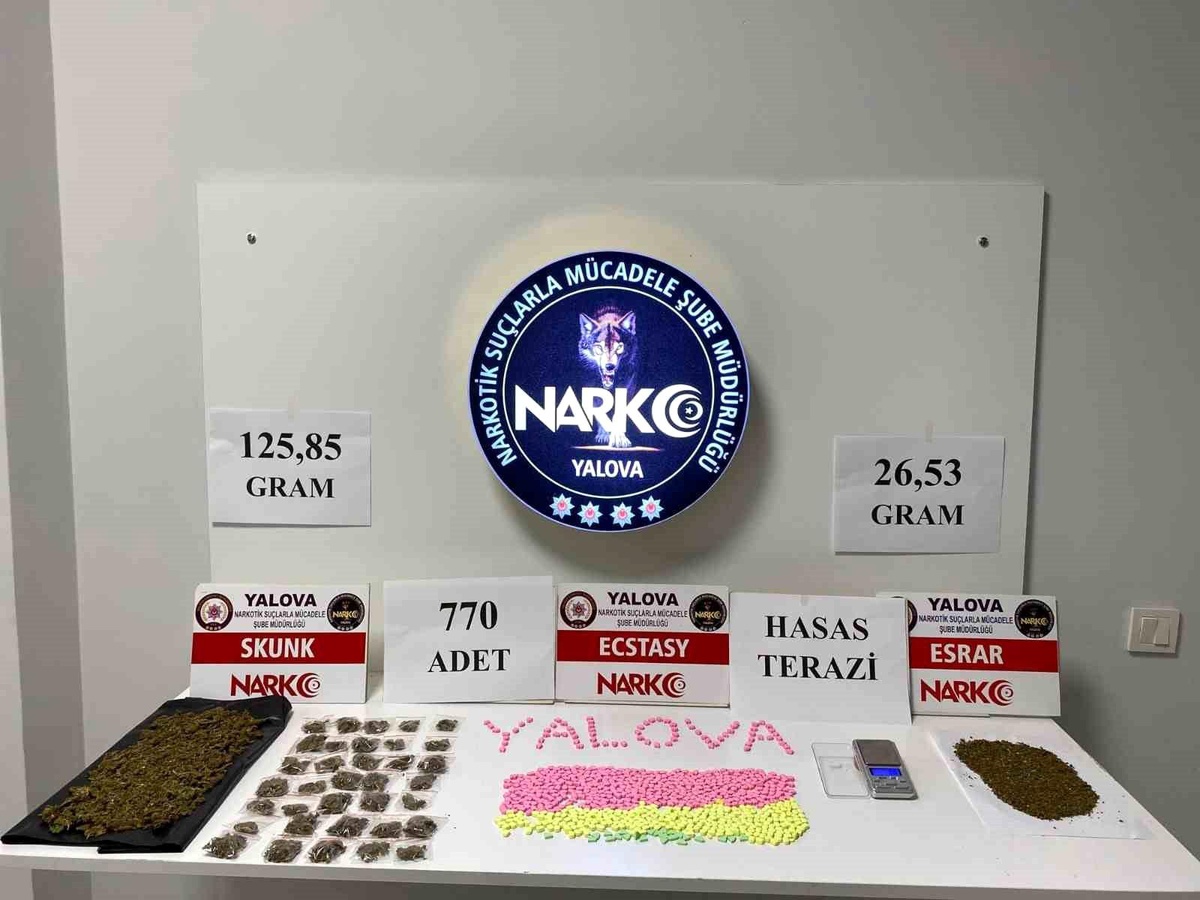 Yalova\'da Uyuşturucu Operasyonu: 1 Tutuklama