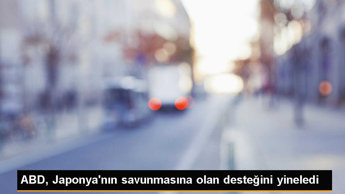 ABD Savunma Bakanı Japonya\'ya Destek Sözü Verdi