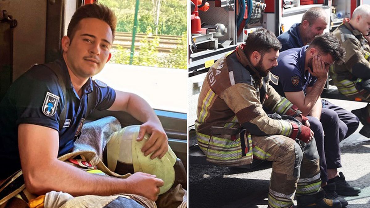 Ankara'da yangında şehit düşen itfaiye erinin, oksijen tüpünün bittiği ortaya çıktı