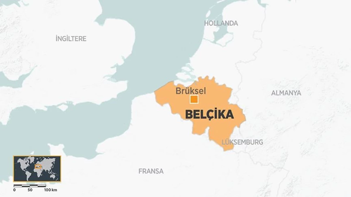 Belçika hangi yarım kürede, kıtada? Belçika\'nın konumu, nüfusu ve harita bilgisi