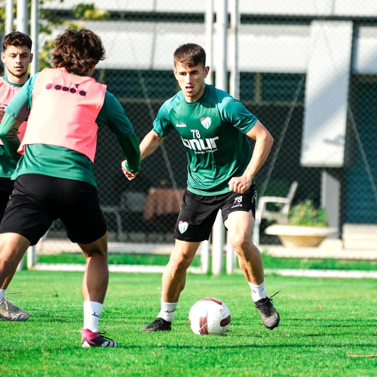 Bursaspor, Ankara Demirspor maçı hazırlıklarına devam ediyor