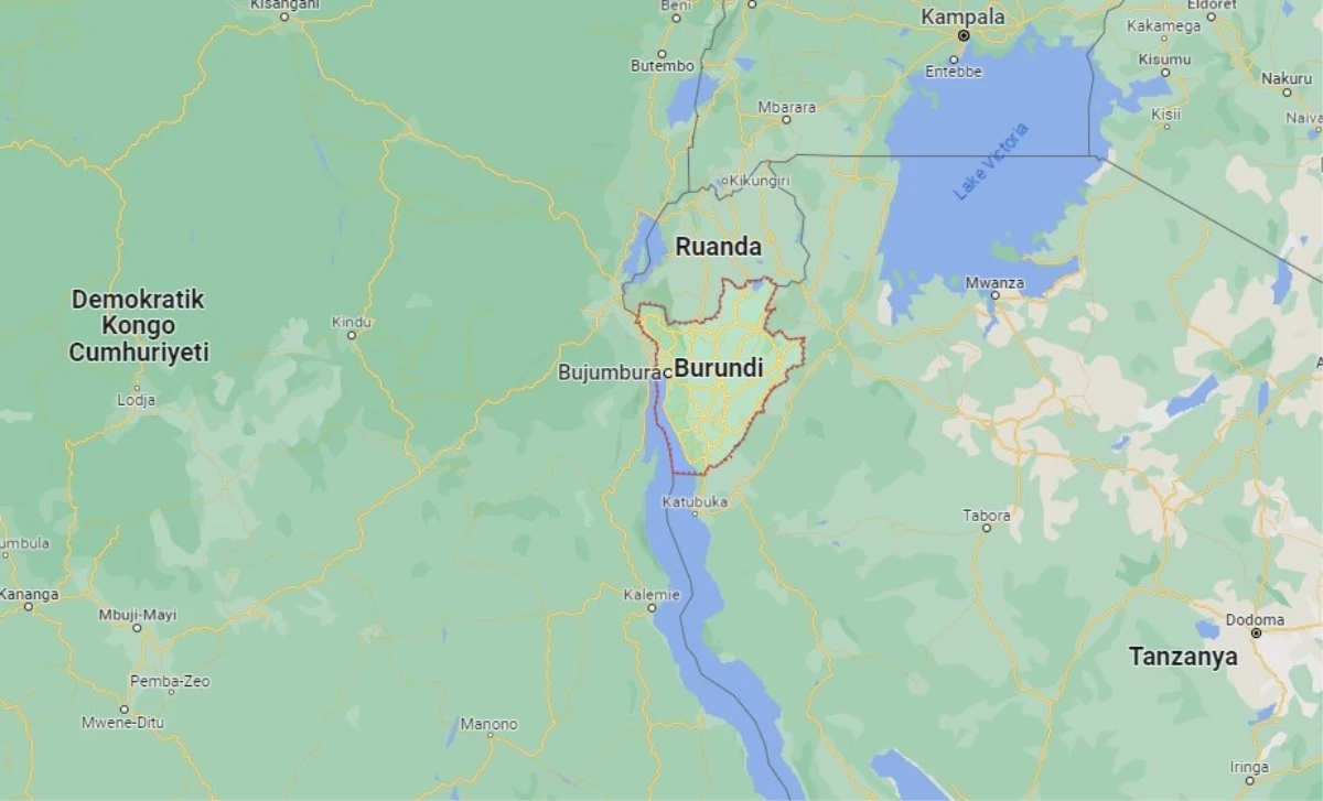 Burundi hangi yarım kürede, ve kıtada? Burundi\'nin konumu, nüfusu ve harita bilgisi