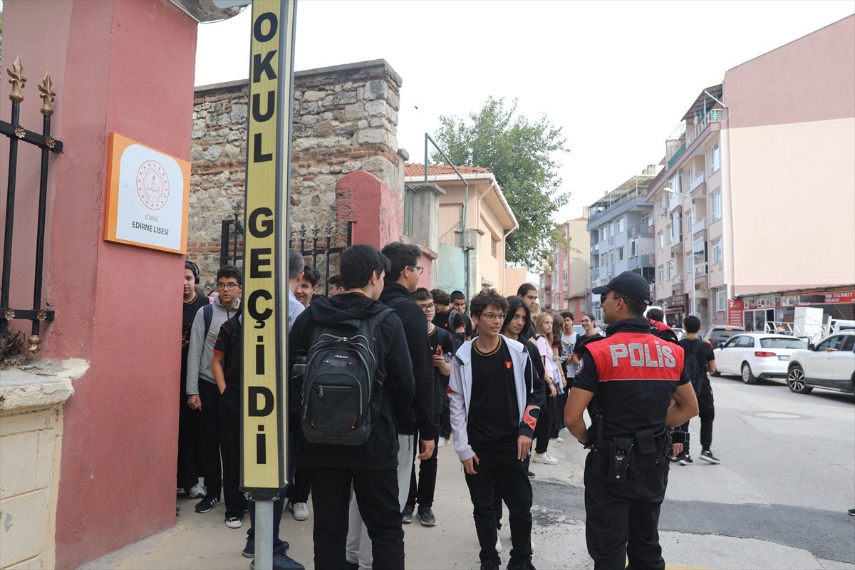 Edirne\'de 40 Okulun Çevresinde Denetim Gerçekleştirildi