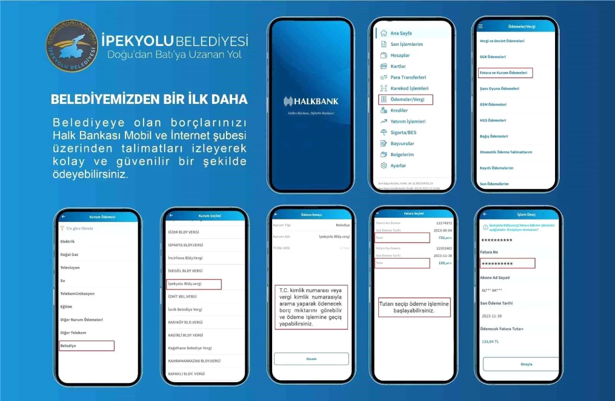 Van İpekyolu Belediyesi, Mobil İnternet Bankacılığı ile Vezne İşlemlerini Kolaylaştırıyor