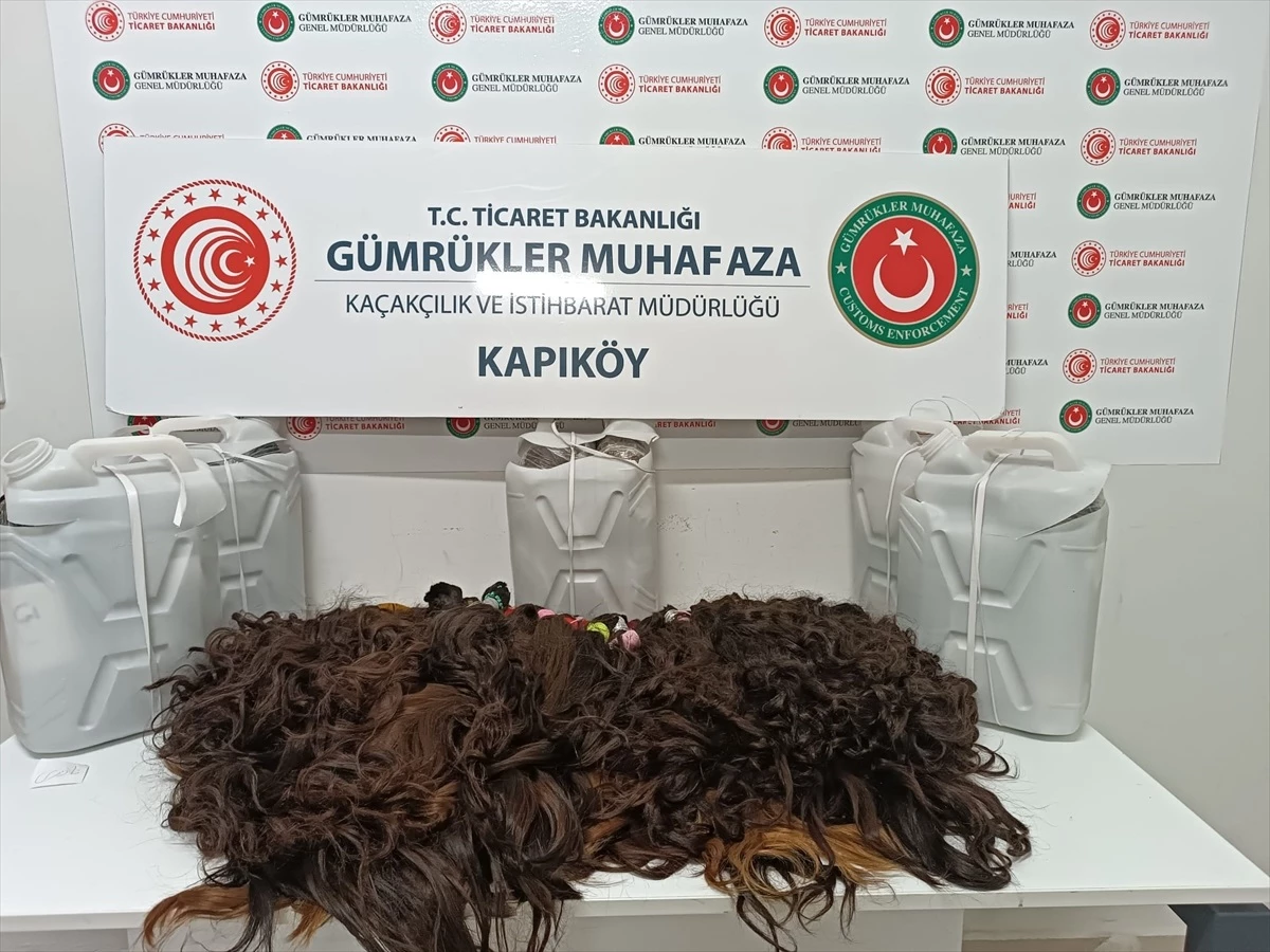 Kapıköy Gümrük Kapısı\'nda İnsan Saçı Kaçakçılığı Operasyonu