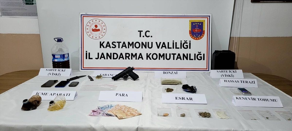 Kastamonu\'da Uyuşturucu Operasyonunda Tutuklama